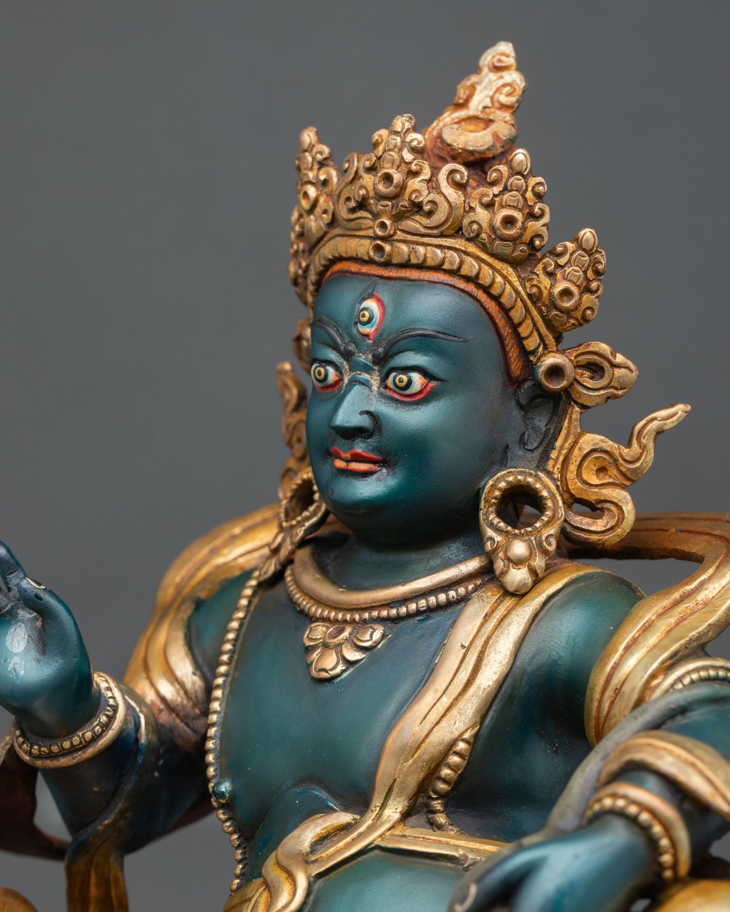 Namtoshe Statue | Hand-Painted Himalayan Craftsmanship