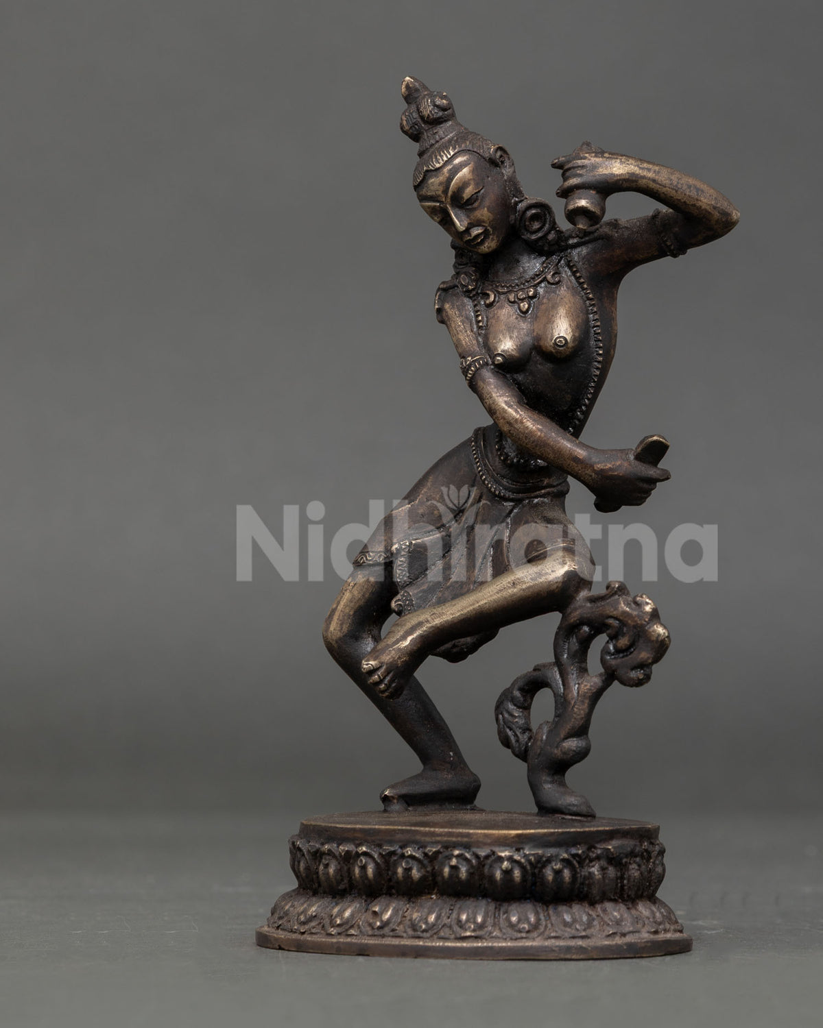 Nepalese Cintamani Lokeshvara bronze statues symbolizing compassion and enlightened activity