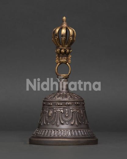 Nepalese Vajra and Bell Set for puja ceremonies and spiritual practice