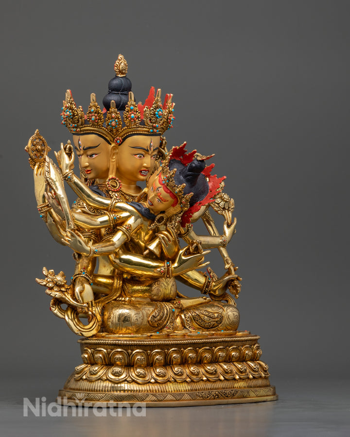 Guhyasamaja Statue | Handcrafted Buddhist Tantra Sculpture