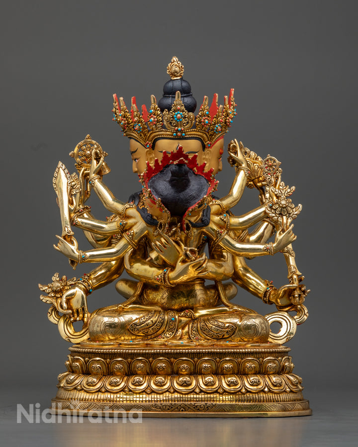 Guhyasamaja Statue | Handcrafted Buddhist Tantra Sculpture