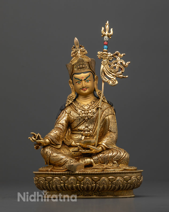 Buddhist Guru Rinpoche Statue | Sacred Art