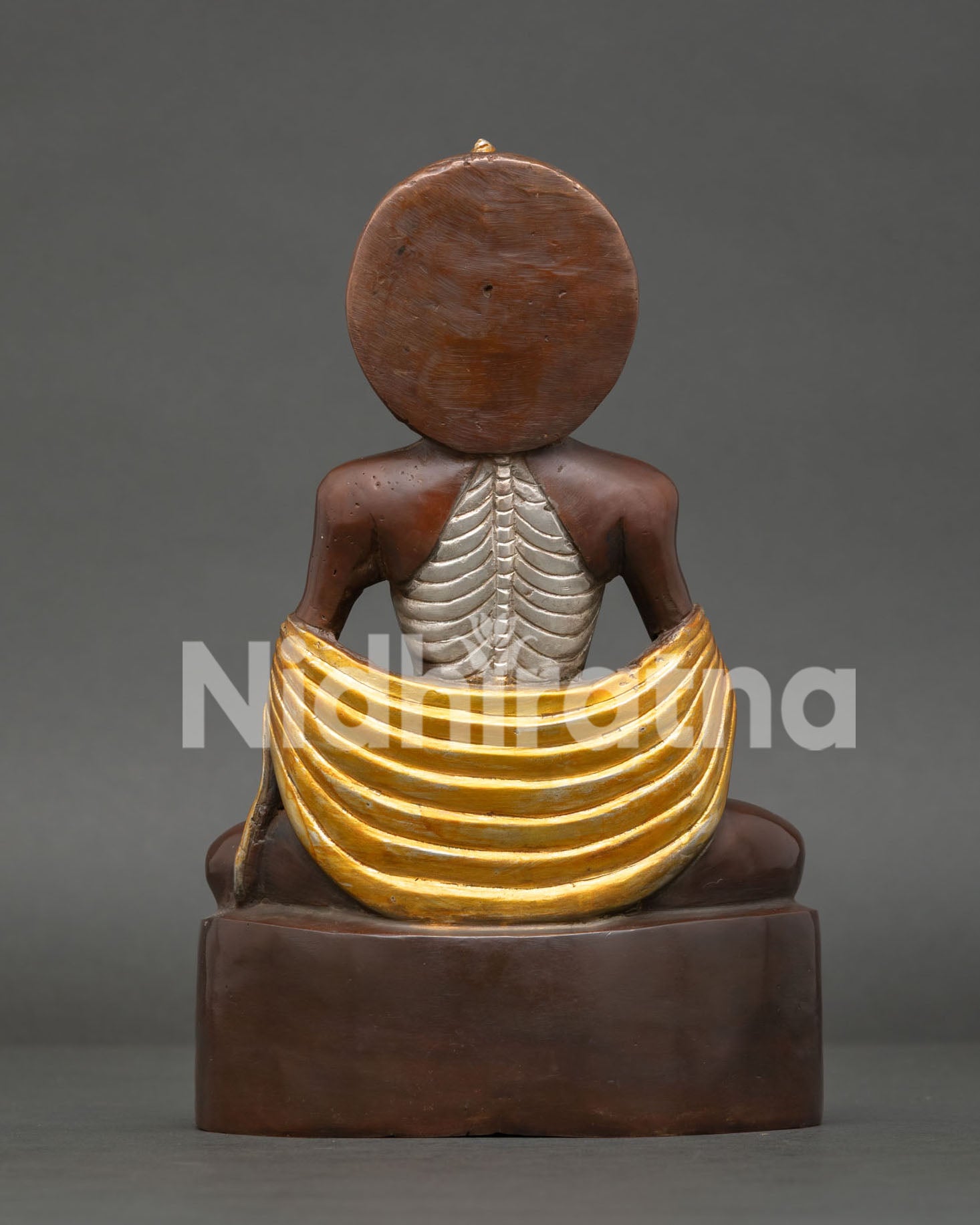 Sacred Fasting Buddha Statue for meditation and altar featuring traditional Nepalese Buddhist art