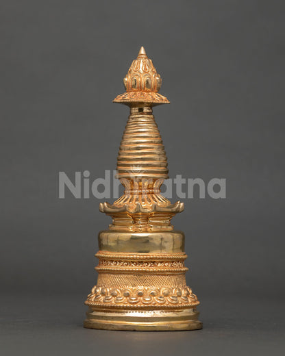 Sacred Kadampa Stupa Symbolizing the Five Elements and Buddha Enlightened Mind