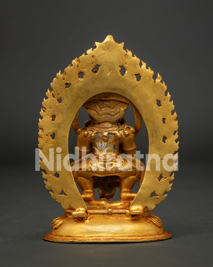 Sakya Mahakala Dharma Protector by Newari Artisans Nepal.