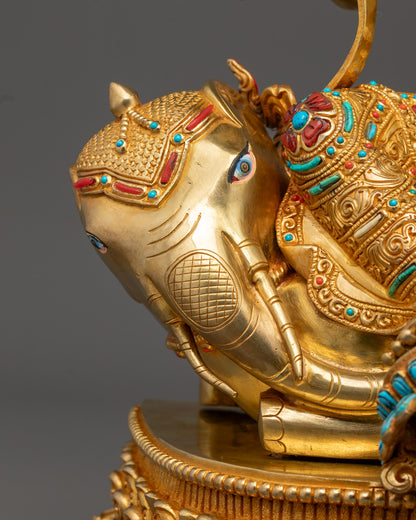 Handmade Samantabhadra Statue | Tantric Symbol of Wisdom