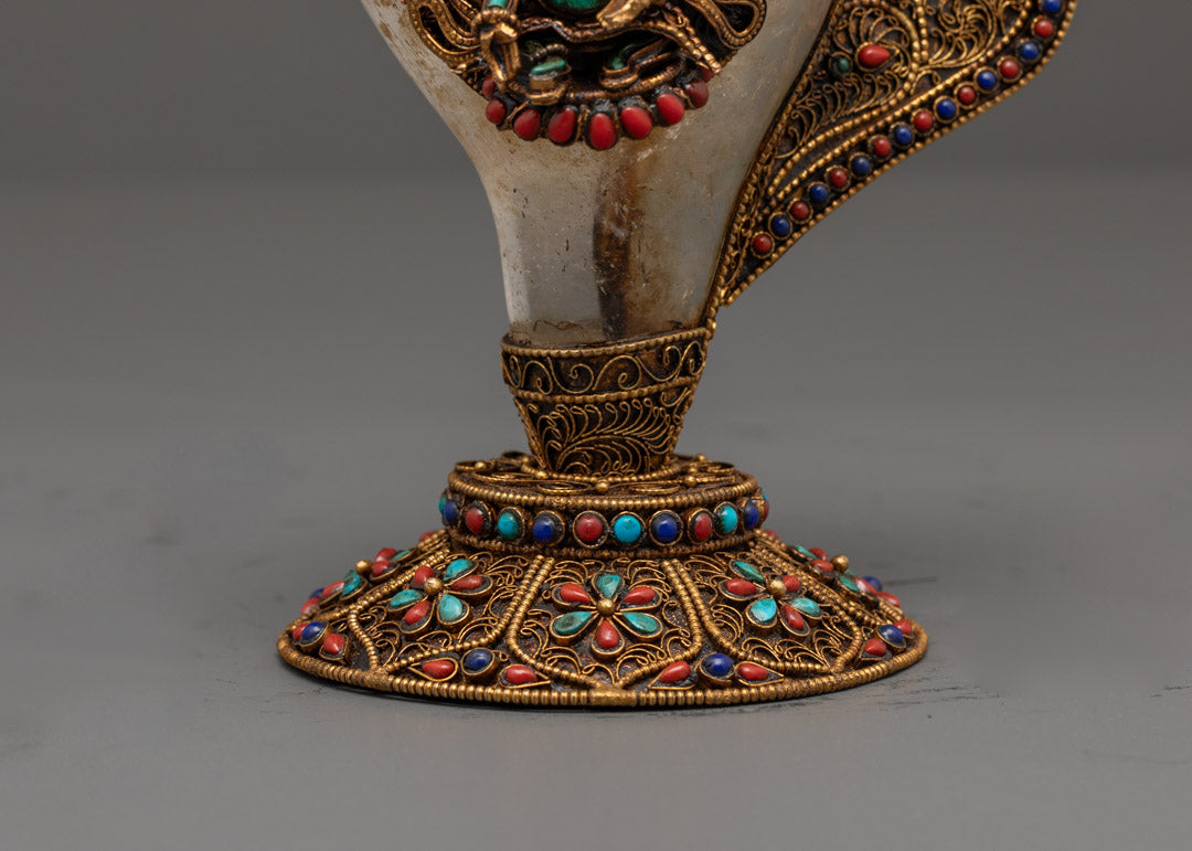 Sacred Conch Shell | Handcrafted Ritual Items