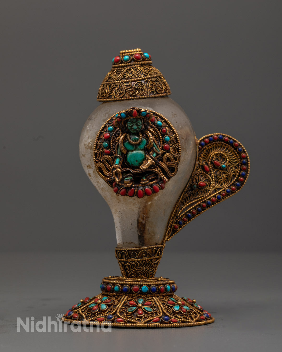 Sacred Conch Shell | Handcrafted Ritual Items