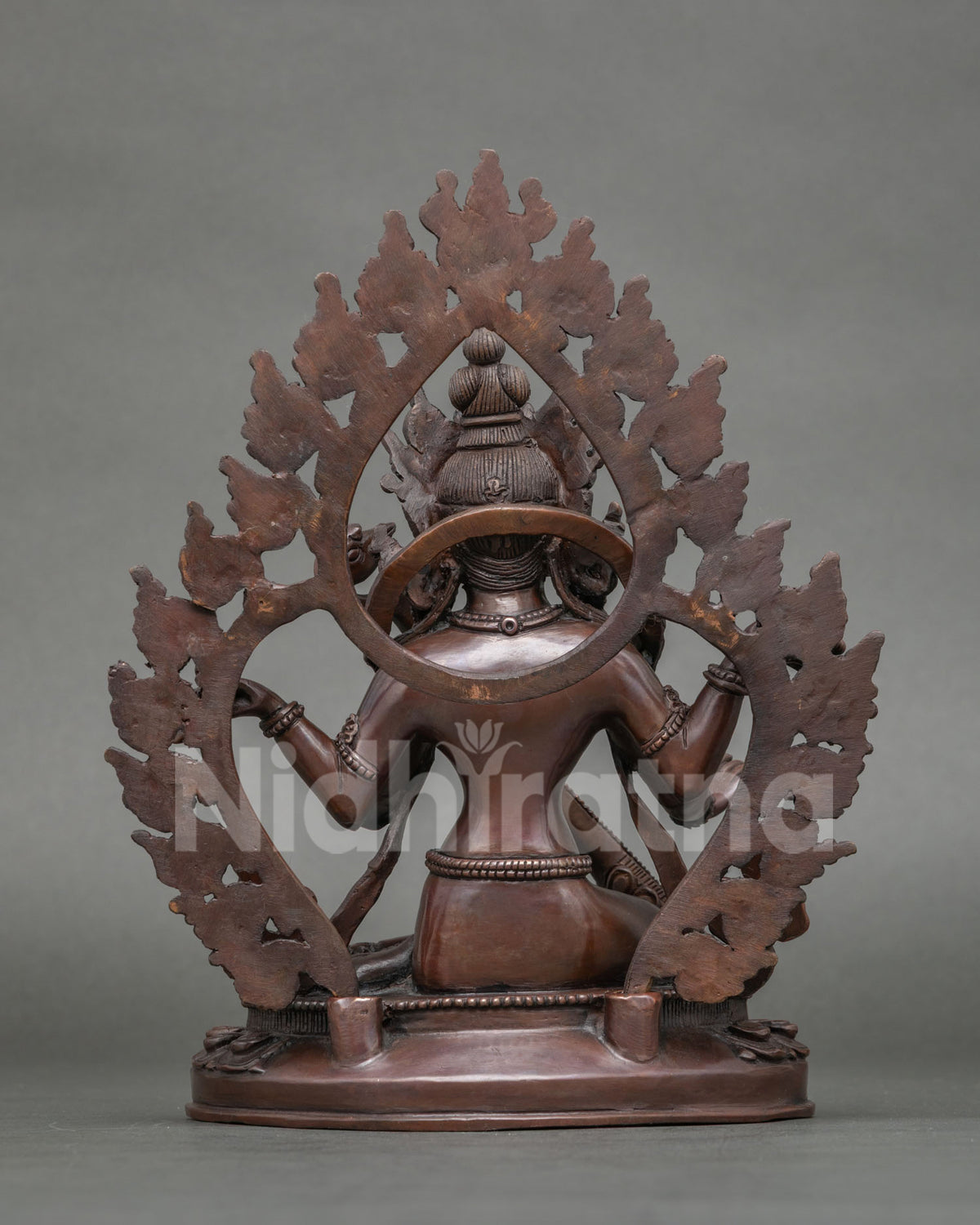 Saraswati Statue handcrafted by a Newari artisan from Patan Nepal.