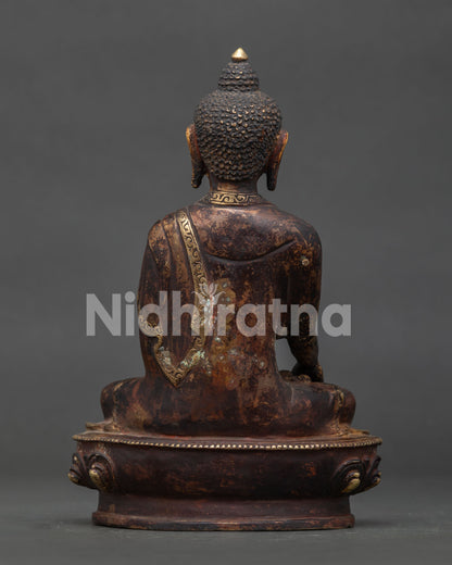 Shakyamuni Buddha Statue for Meditation Prayer Enlightenment and Wisdom.