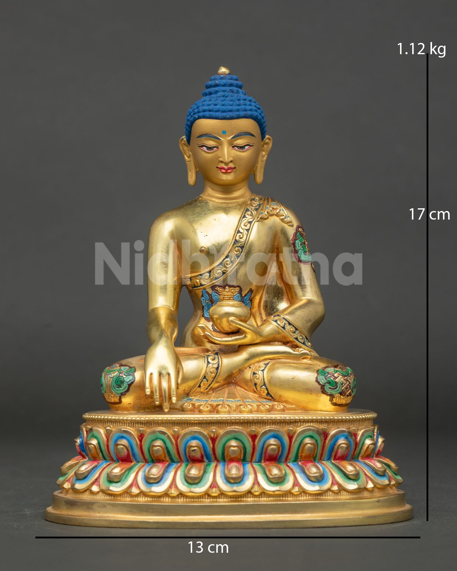 Three Buddha Set | Sacred Buddhas for Devotion & Prayer – Nidhiratna