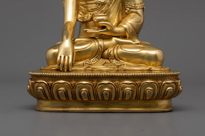 Shakyamuni Buddha Sculpture | Handmade Buddhist Décor