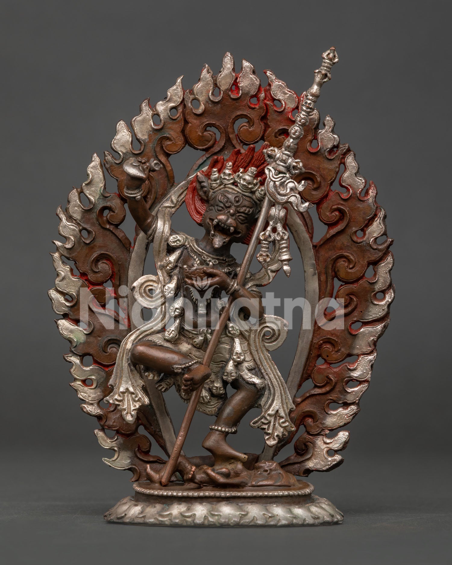 Simha Mukha statue handcrafted by Newari artisans from Patan Nepal.