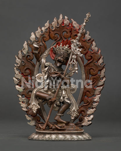 Simha Mukha statue handcrafted by Newari artisans from Patan Nepal.