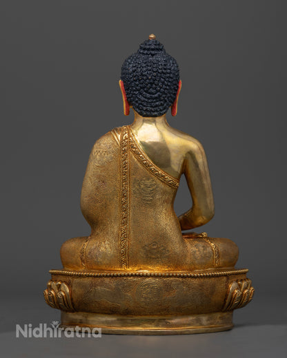 the 2.49kg Amitabha Buddha statue, emphasizing its compact size, cultural richness, and artistic beauty—ideal for spiritual or decorative spaces.