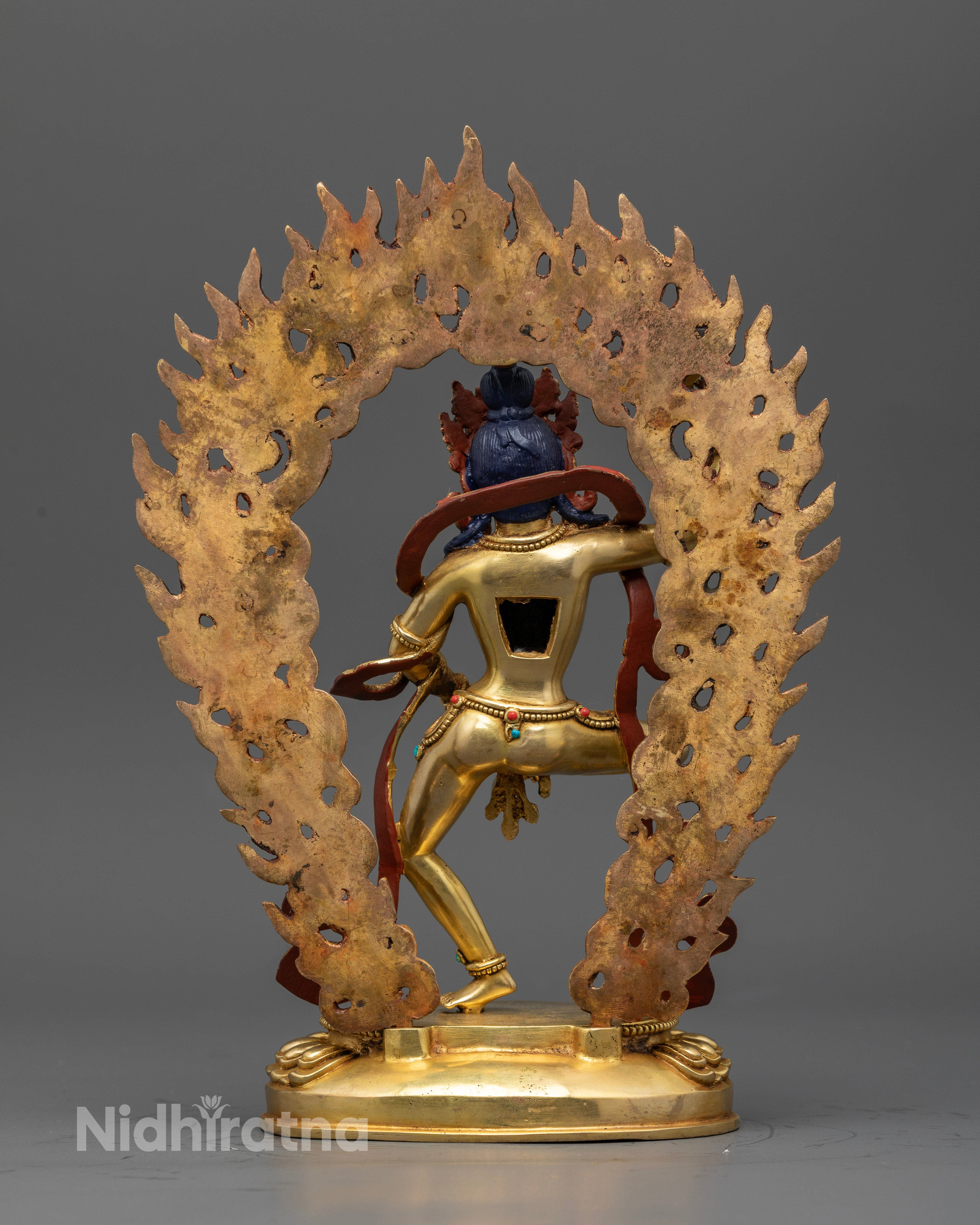 Tibetan Buddhist Machig Labdron statue for altar and meditation space.