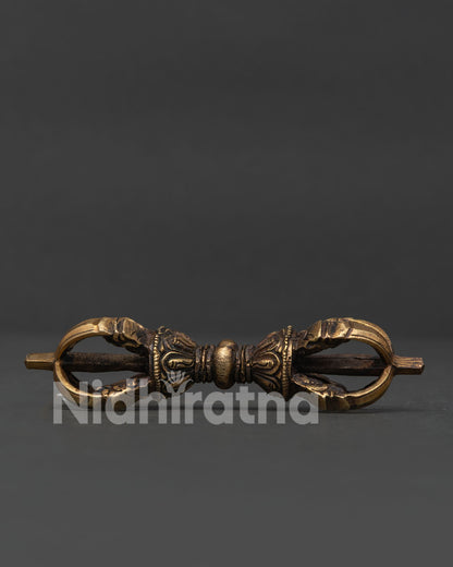 Tibetan Buddhist Vajra with intricate traditional craftsmanship