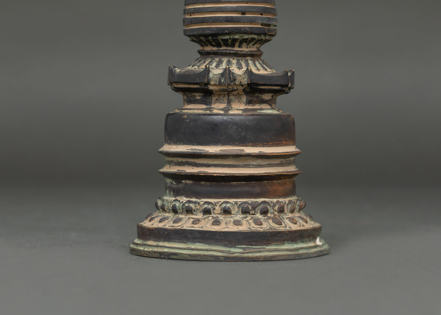 Traditional Kadampa Stupa, Handmade by Newari Artisans in Patan, Nepal