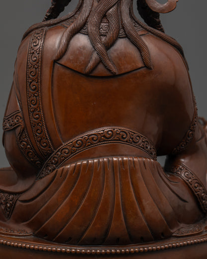 Tantric Master Guru Rinpoche Statue | Buddhist Artwork
