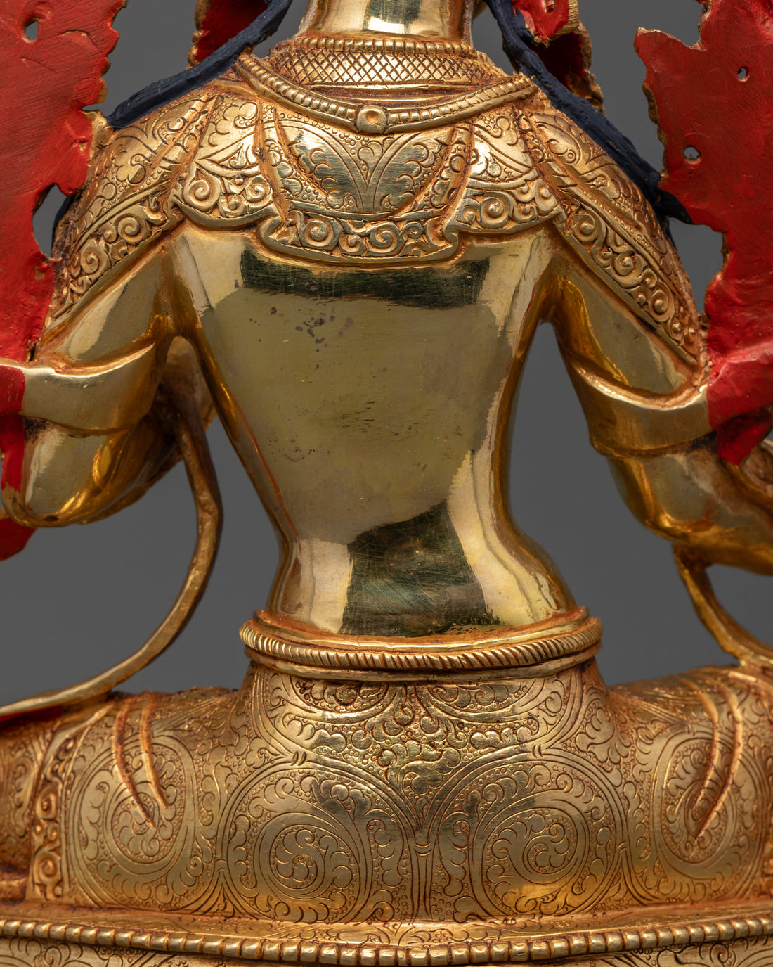 Authentic & Elegant Goddess Tara Statue: Majestic Work of Art