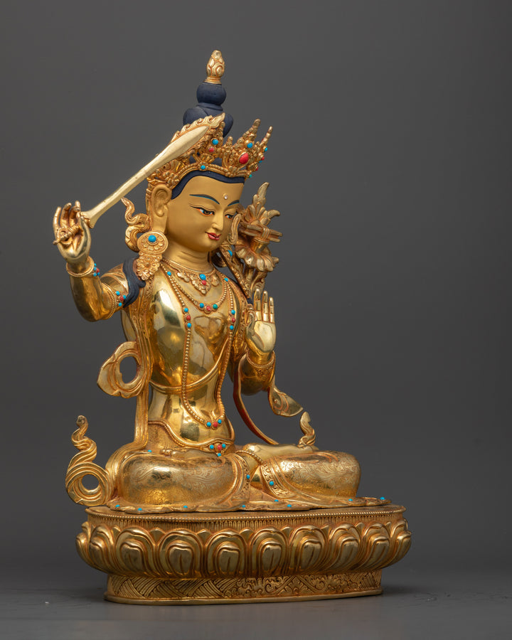 Decorative Manjushri Statue: Bring Wisdom to Your Home