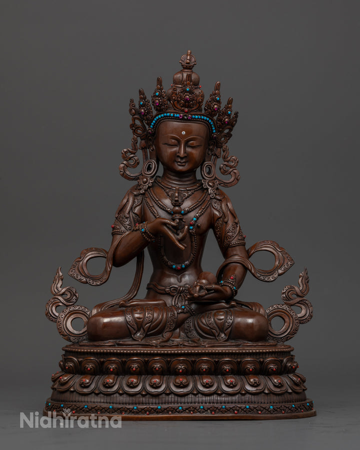 Buy Oxidized Vajrasattva Statue | Bring Peace and Purity