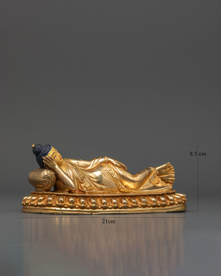 Sleeping Buddha Statue | Reclining Shakyamuni in Nirvana Pose