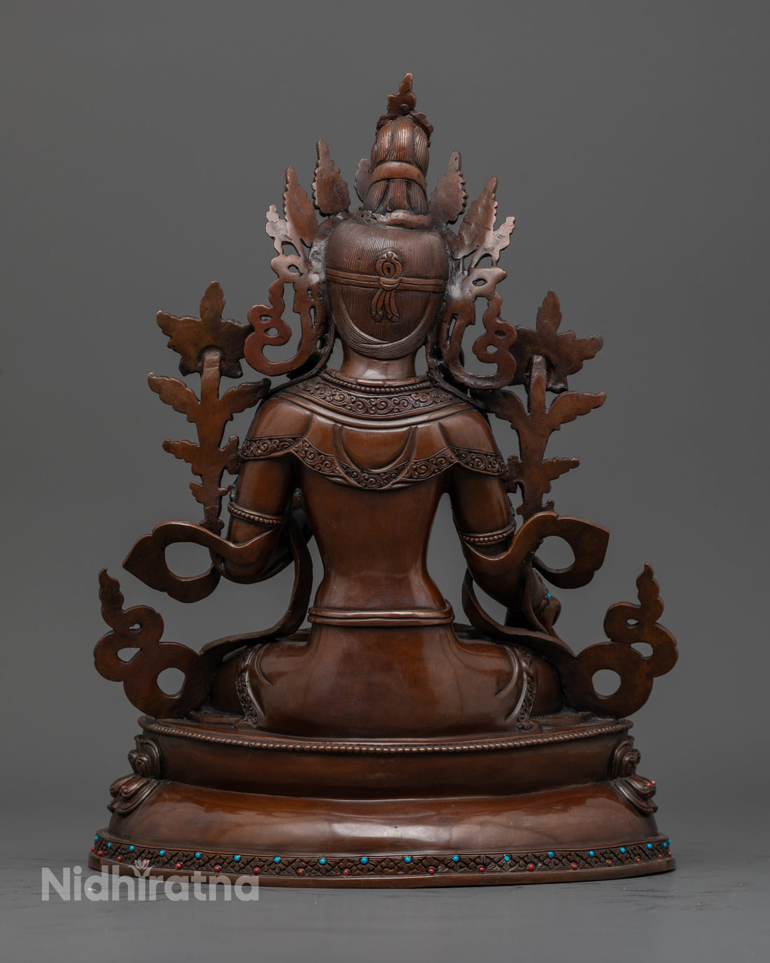 White Tara Oxidized Statue: A Blessing of Longevity