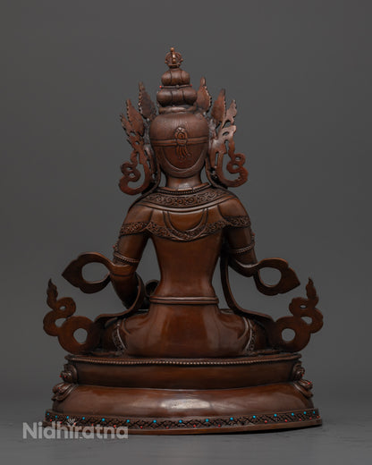 Buy Oxidized Vajrasattva Statue | Bring Peace and Purity