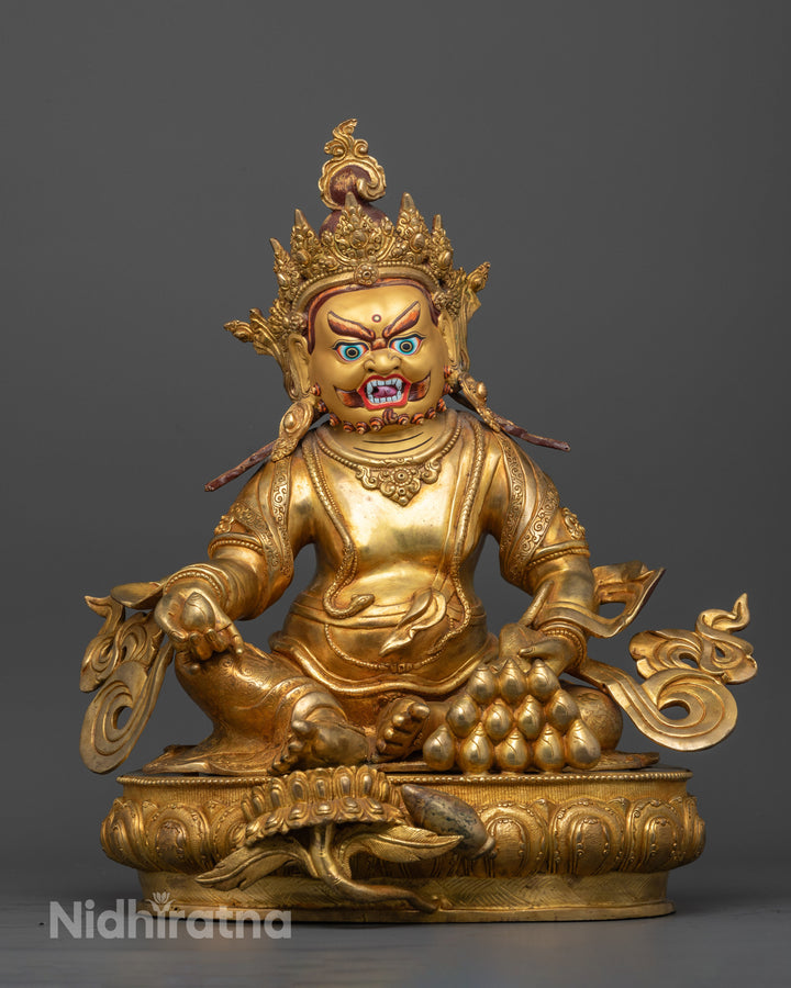 Divine Zambhala Statue: Handcrafted for Wealth