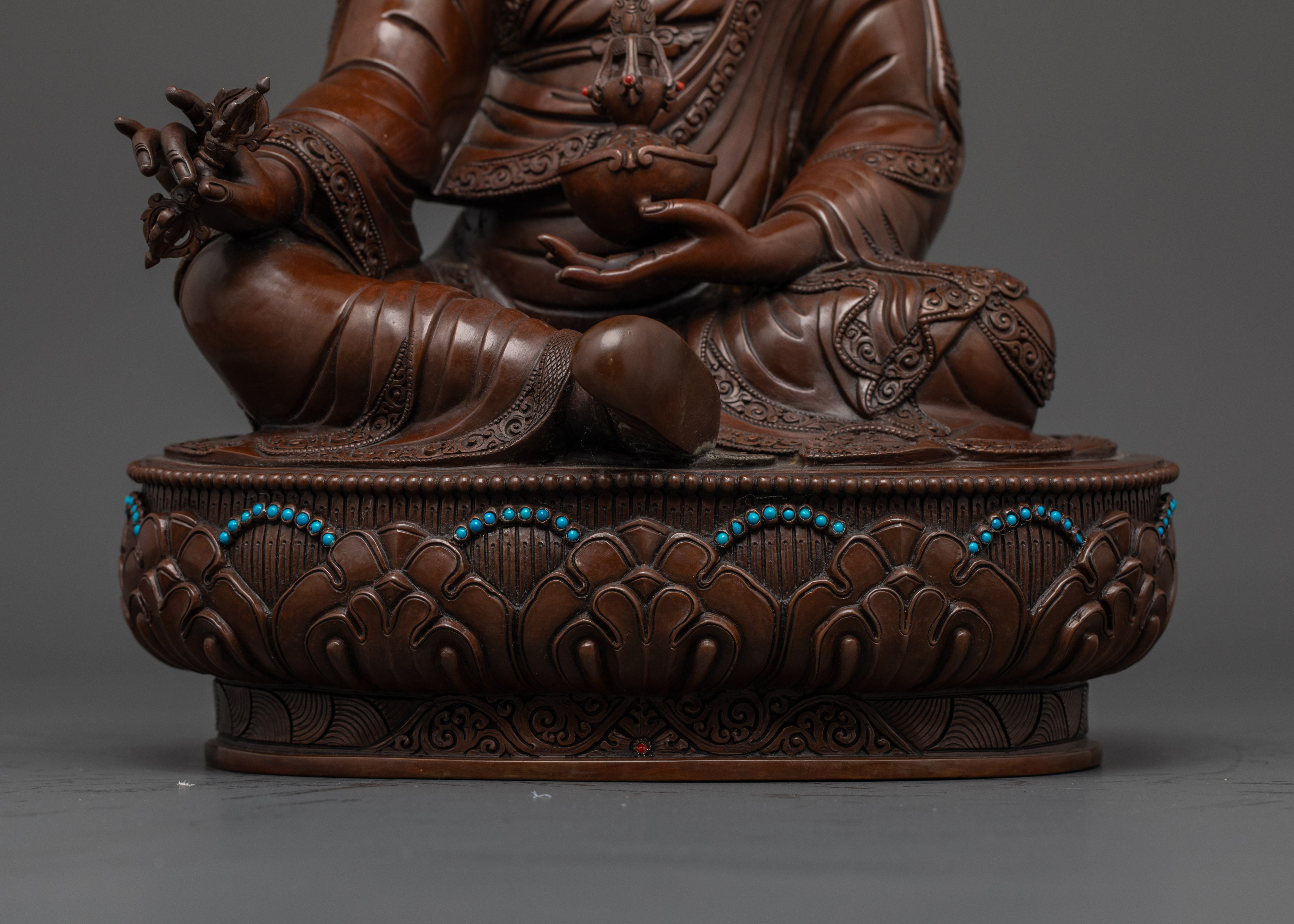 Tantric Master Guru Rinpoche Statue | Buddhist Artwork