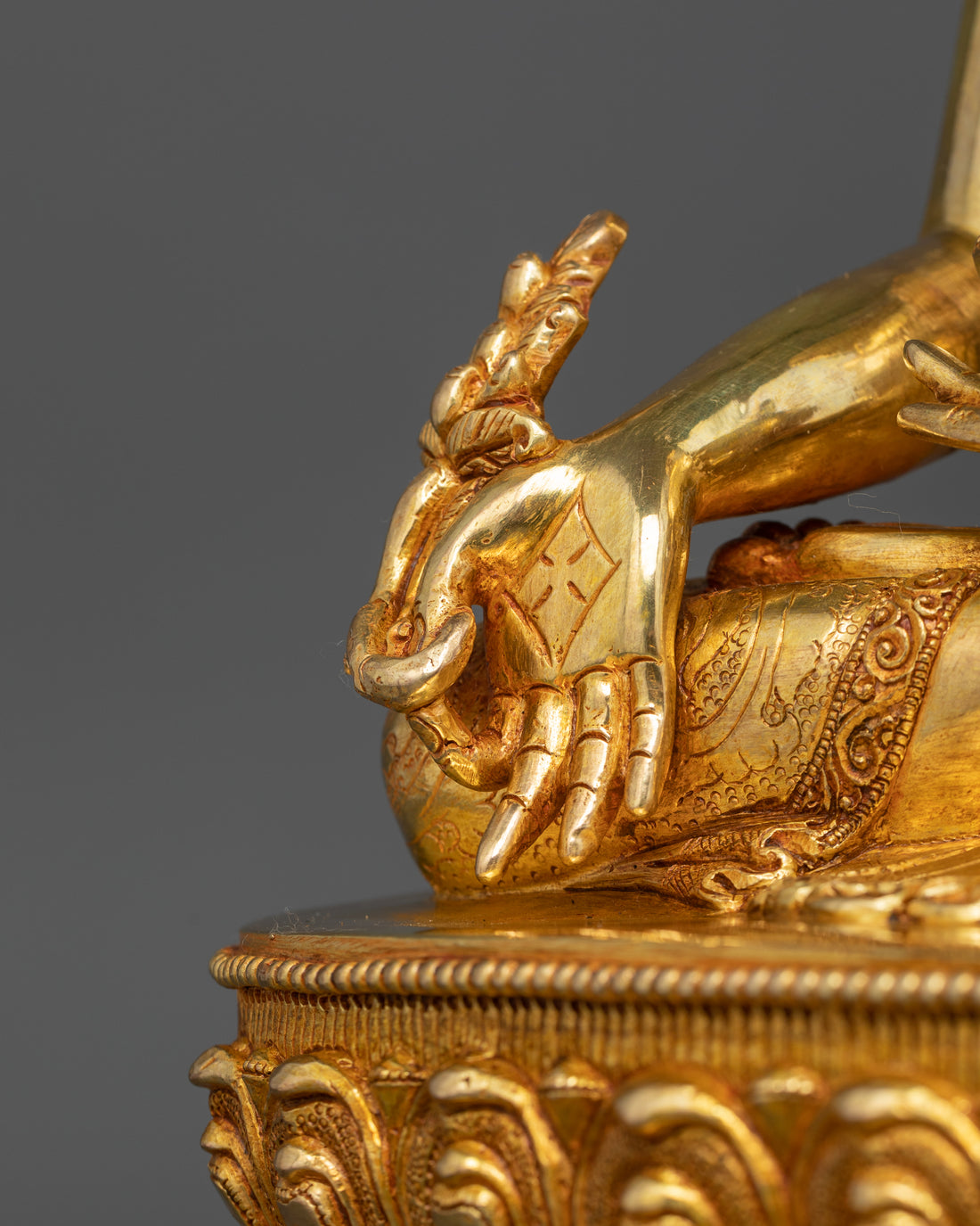 Golden Radiance and Timeless Wisdom: The Medicine Buddha in Gold