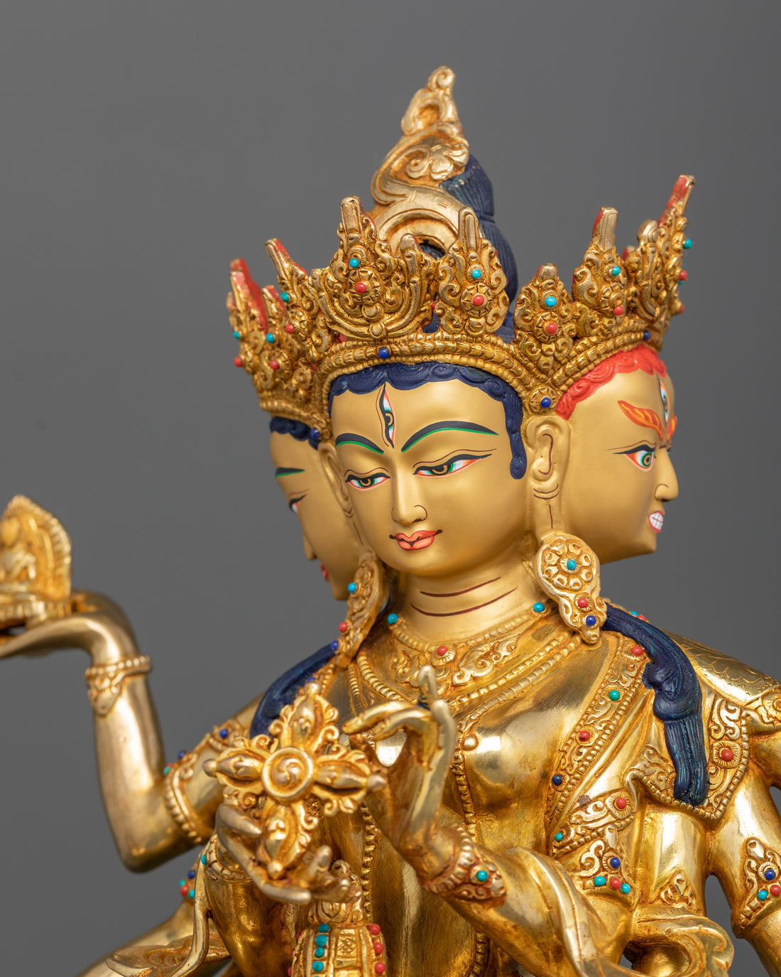 Triumphant Grace: Namgyalma, the Three-Faced Goddess