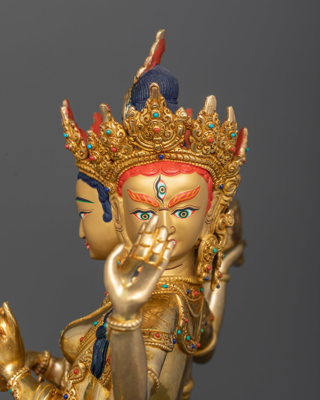 Triumphant Grace: Namgyalma, the Three-Faced Goddess