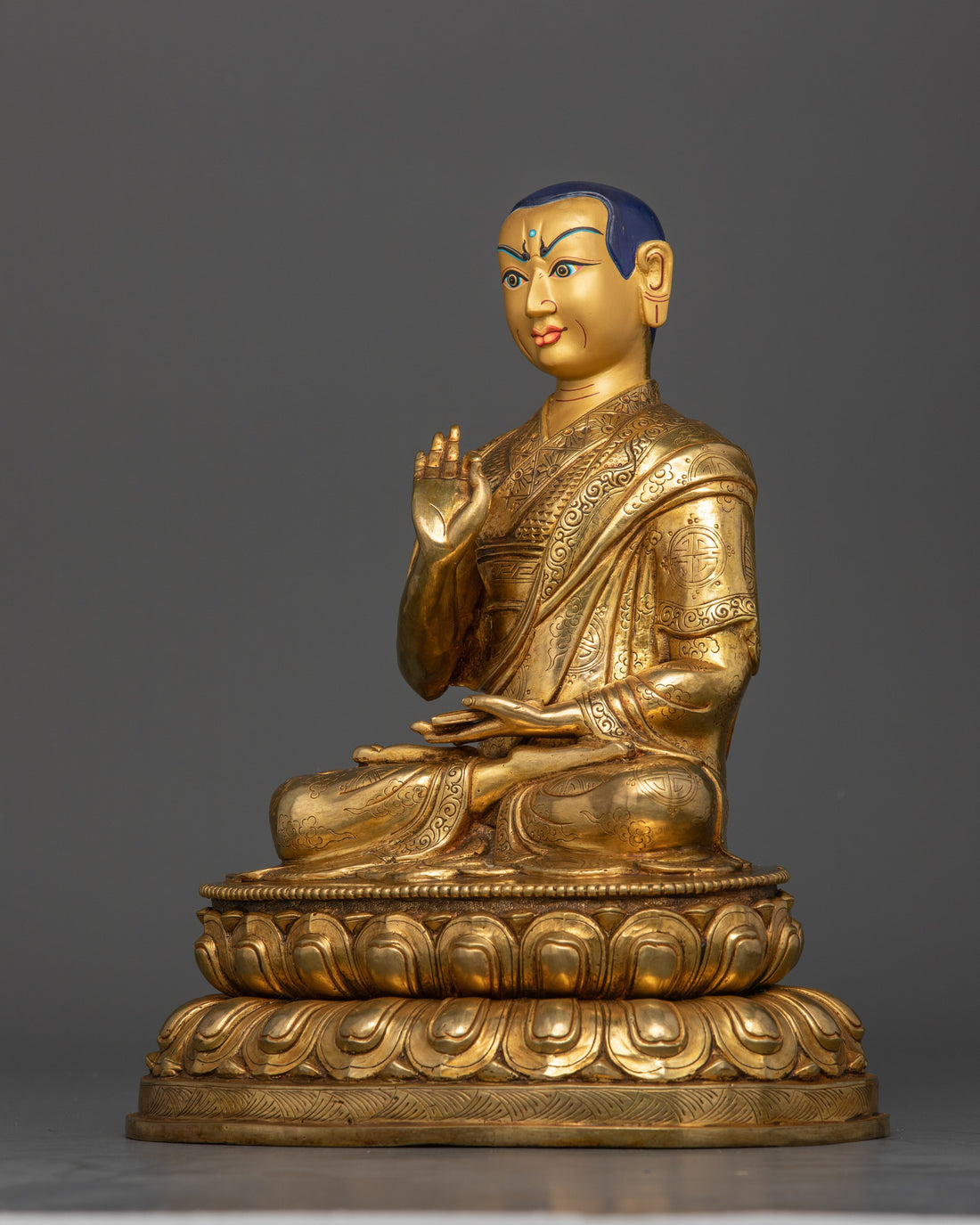 The Tsongkhapa Triad: Embodiments of Wisdom, Compassion & Enlightenment