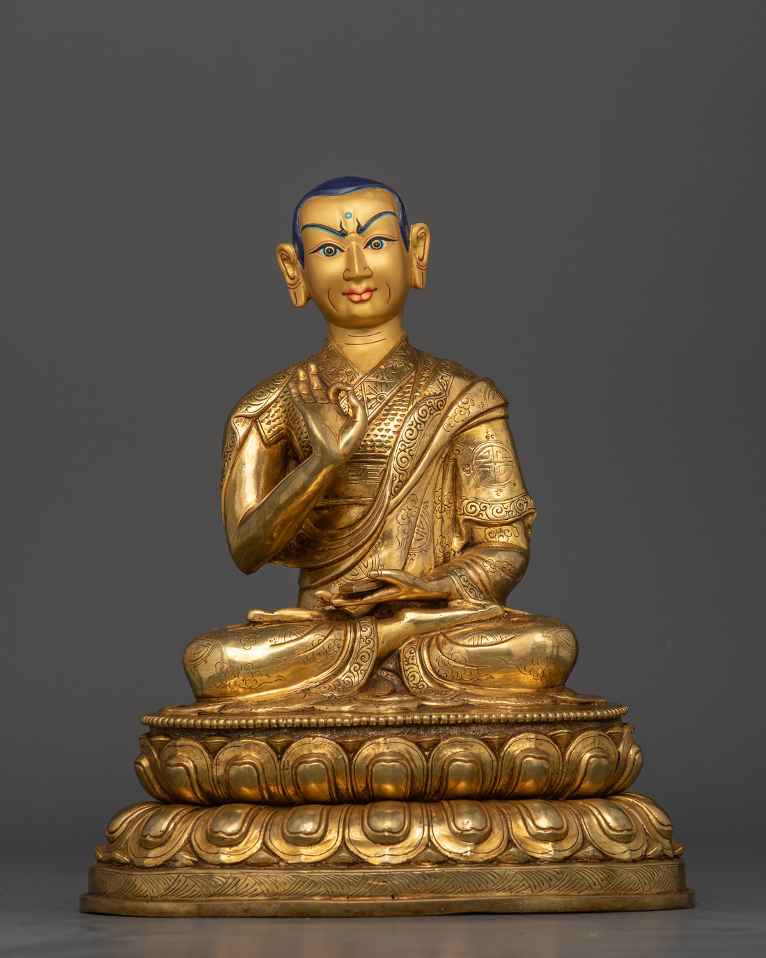 The Tsongkhapa Triad: Embodiments of Wisdom, Compassion & Enlightenment