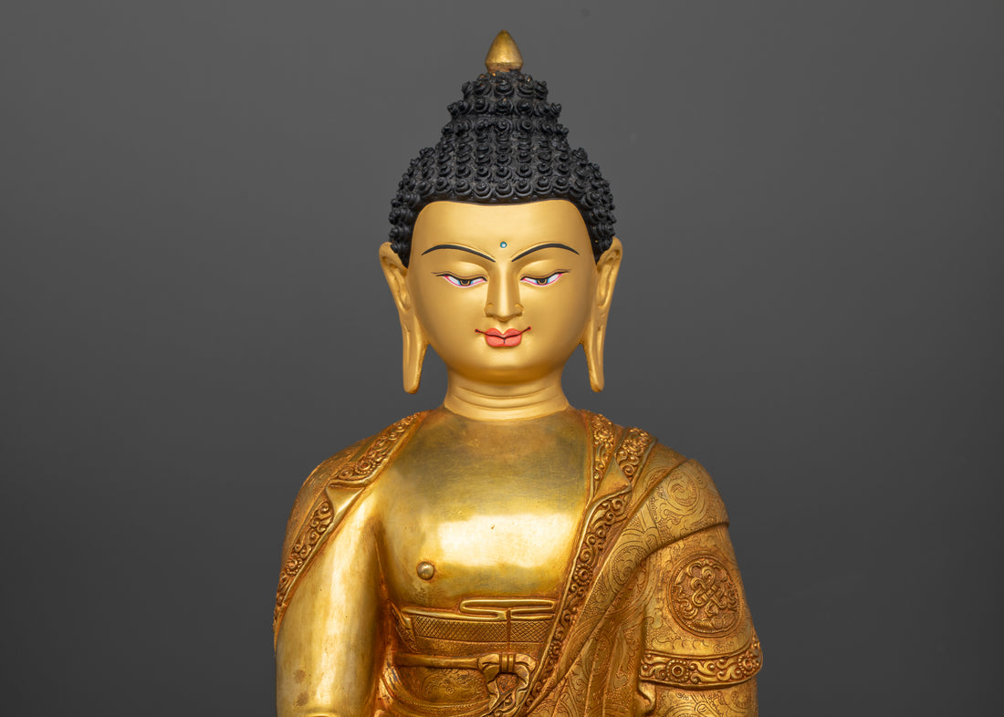 Enlightenment Under the Bodhi Tree : Sakyamuni Buddha