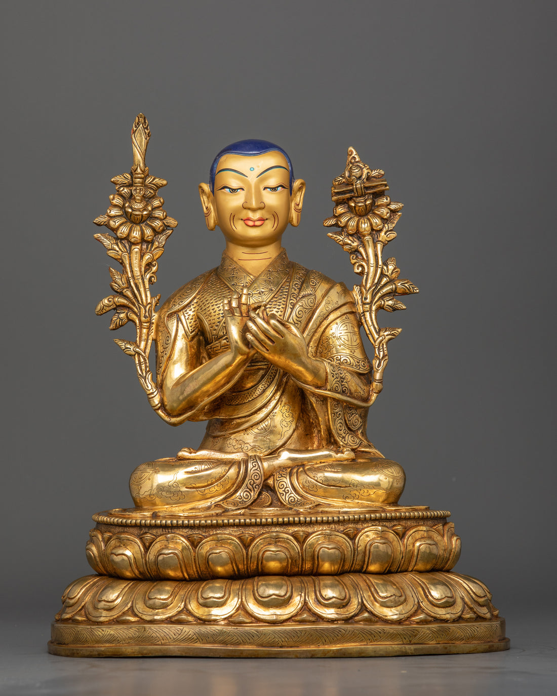 The Tsongkhapa Triad: Embodiments of Wisdom, Compassion & Enlightenment