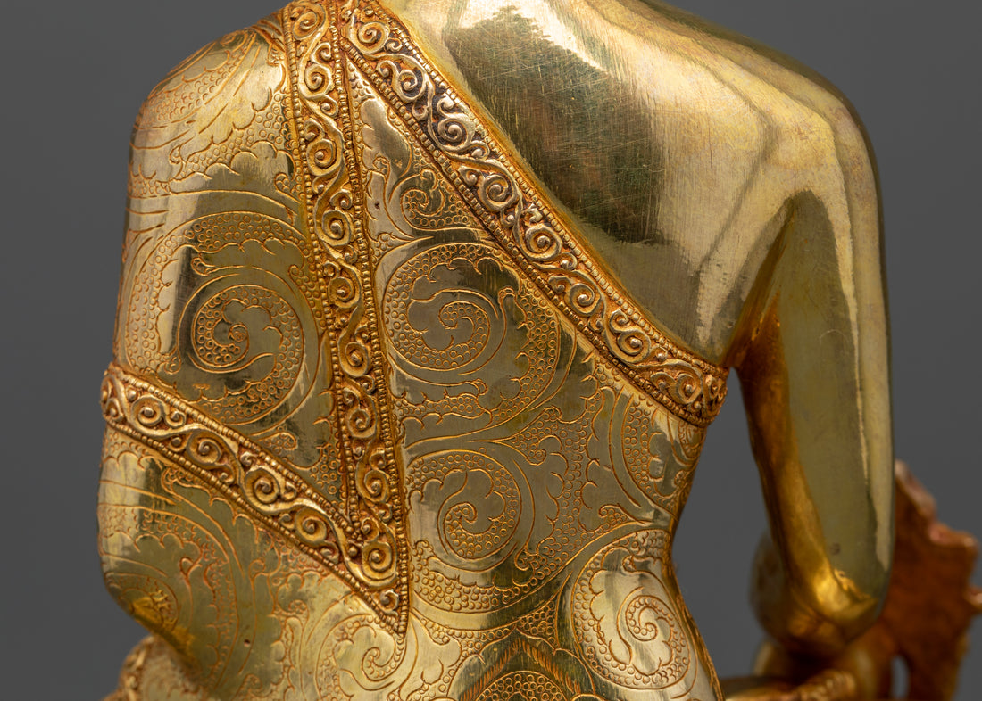 Golden Radiance and Timeless Wisdom: The Medicine Buddha in Gold