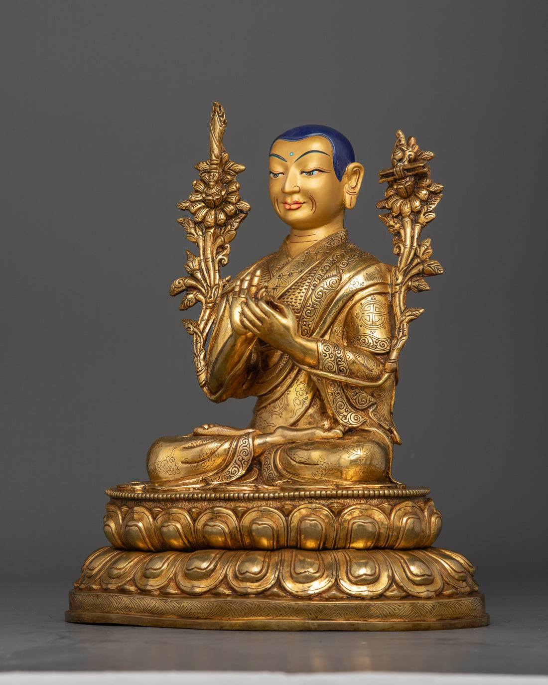 The Tsongkhapa Triad: Embodiments of Wisdom, Compassion & Enlightenment