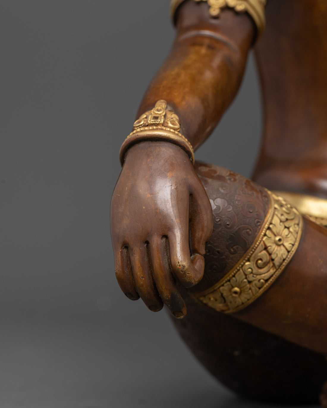 Compassion Embodied: The Seated Chenrezig Statue