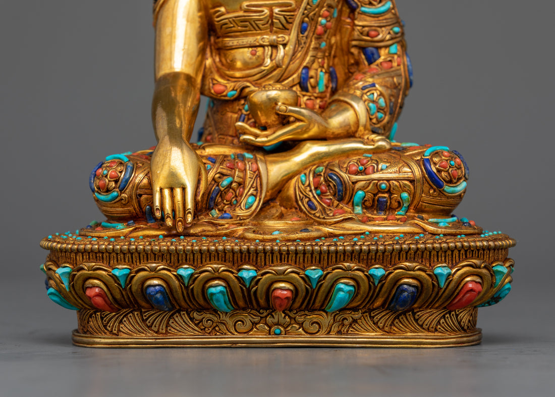 The Bodhi Tree's Guardian: Shakyamuni Buddha's Compassionate Light