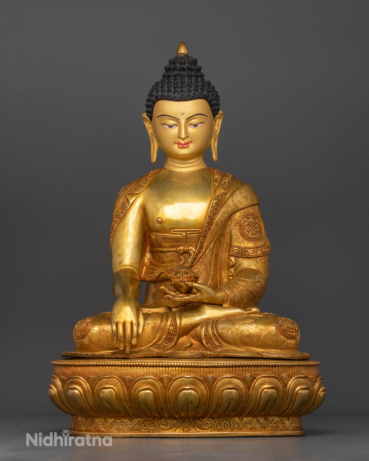 Enlightenment Under the Bodhi Tree : Sakyamuni Buddha