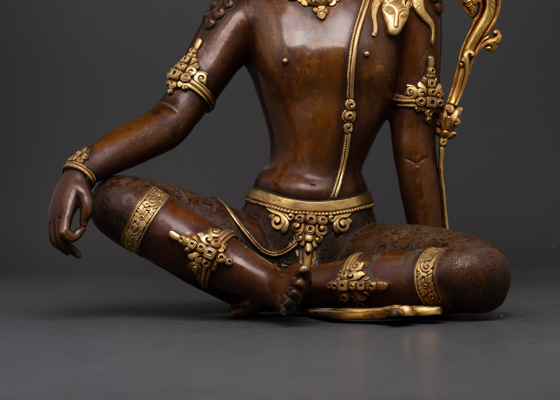 Compassion Embodied: The Seated Chenrezig Statue