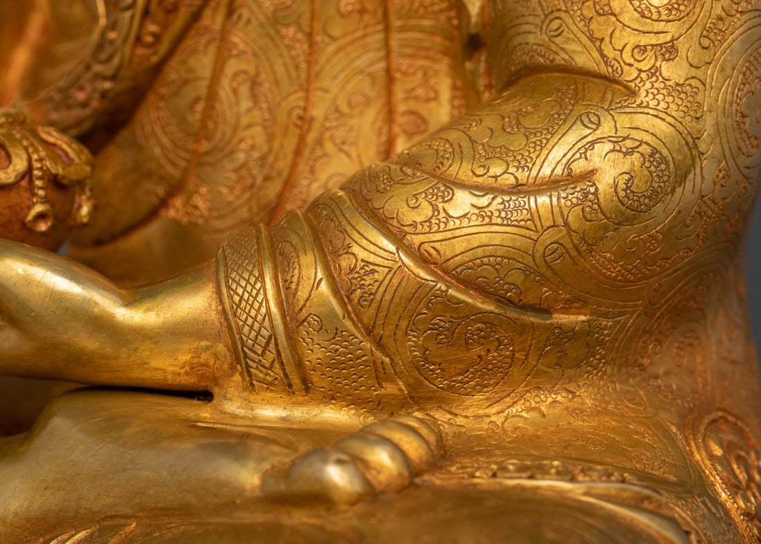 Enlightenment Under the Bodhi Tree : Sakyamuni Buddha