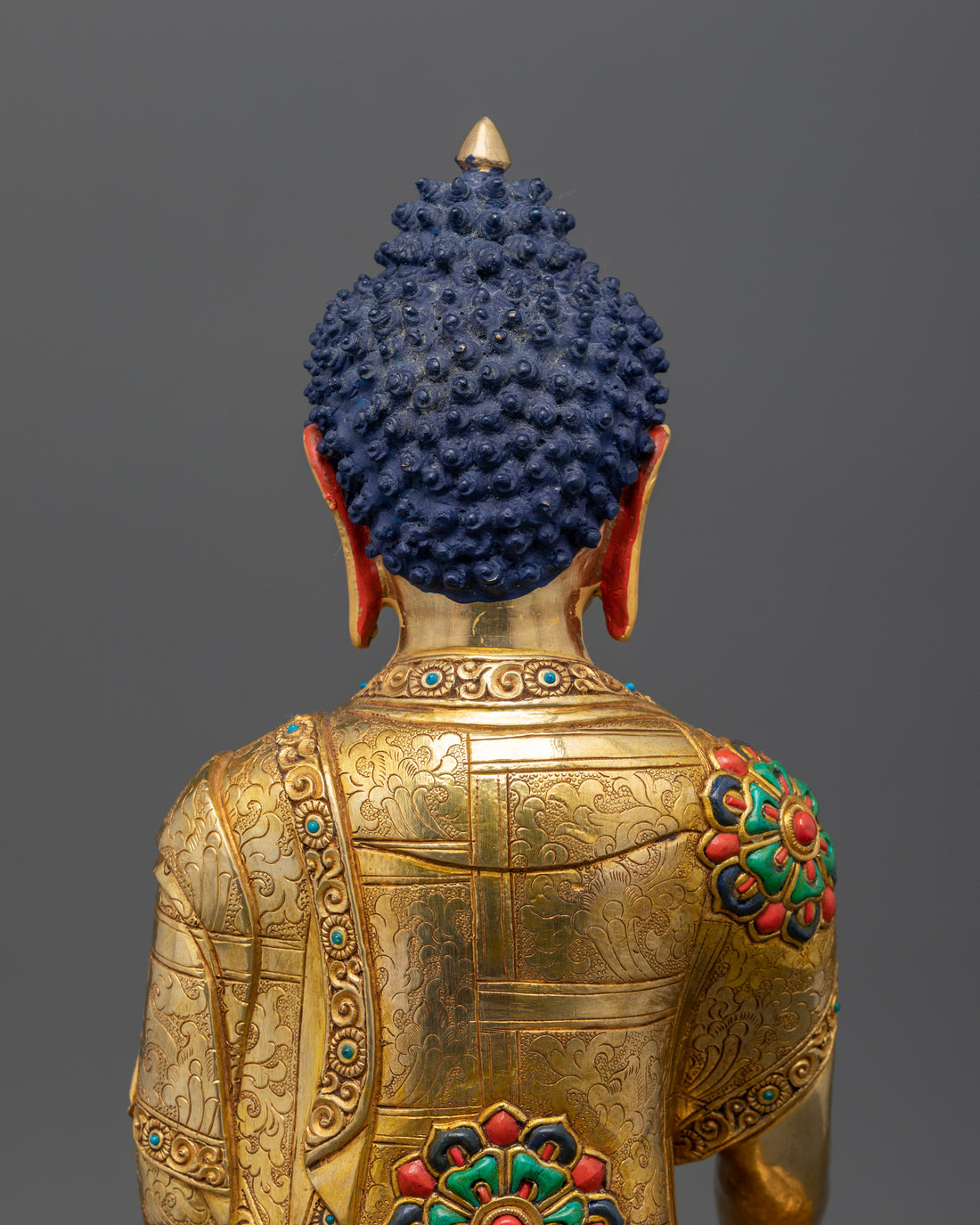 Shakyamuni Buddha Statue | Glided with 24K Gold