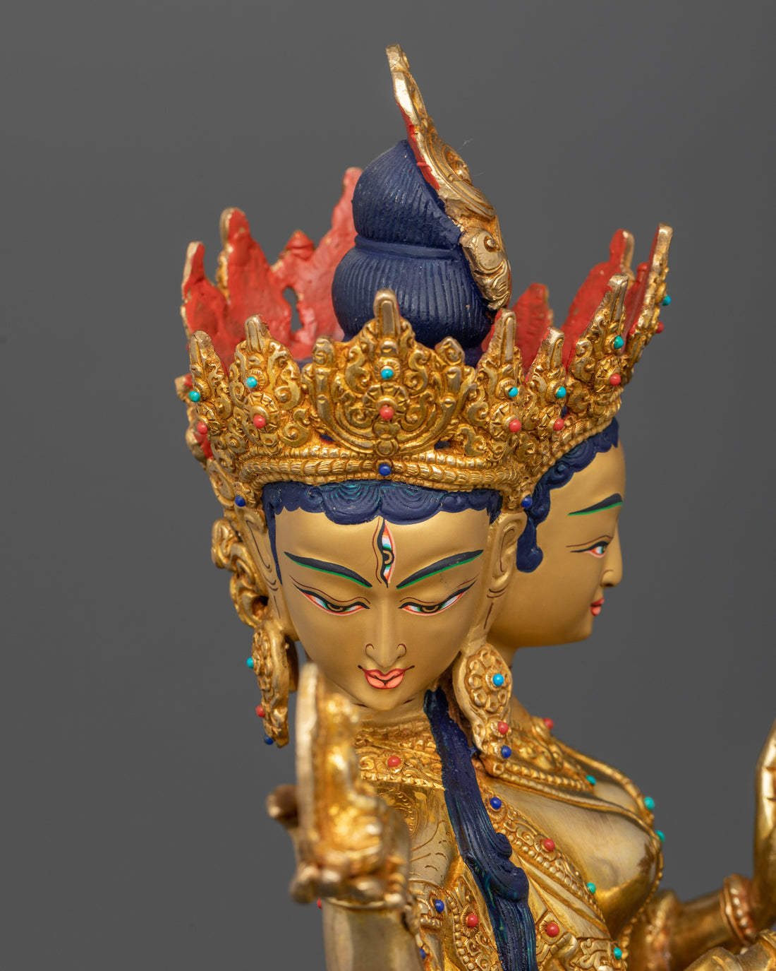 Triumphant Grace: Namgyalma, the Three-Faced Goddess