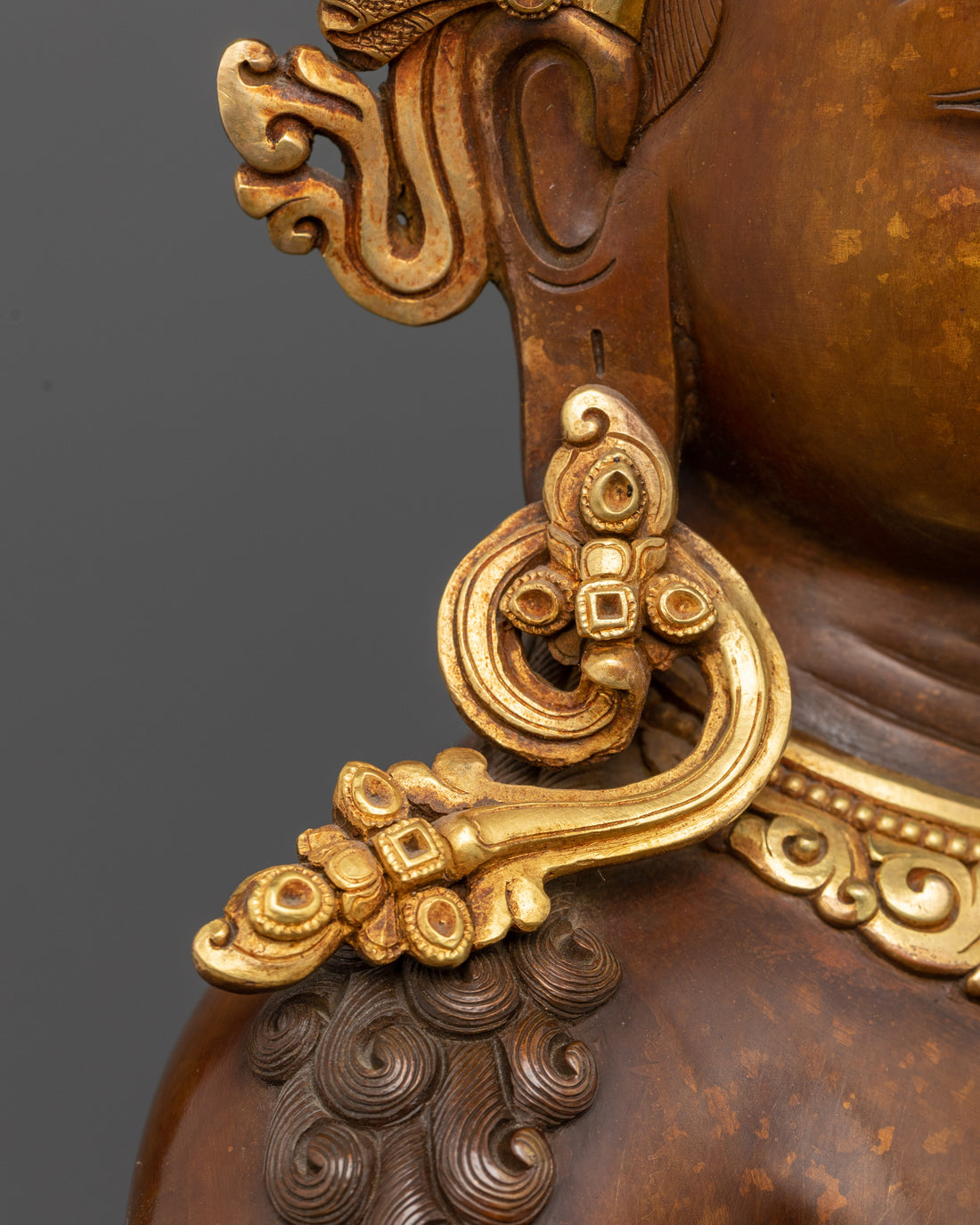 Compassion Embodied: The Seated Chenrezig Statue