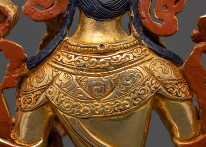Green Tara: Syamatara Buddhist Sculpture