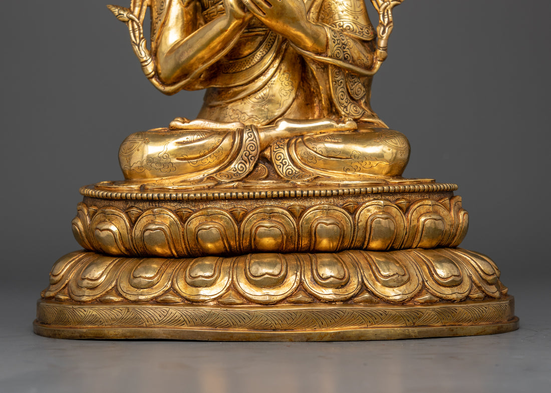 The Tsongkhapa Triad: Embodiments of Wisdom, Compassion & Enlightenment